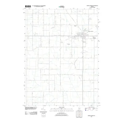 2010 Map of North Judson, 2010 Print
