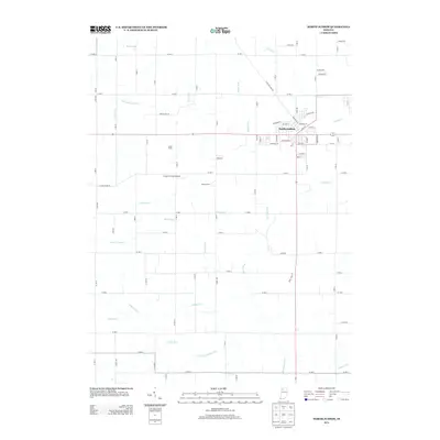 2013 Map of North Judson, 2013 Print