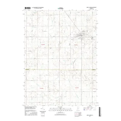 2016 Map of North Judson, 2016 Print