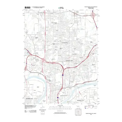 2009 Map of North Kansas City, 2009 Print