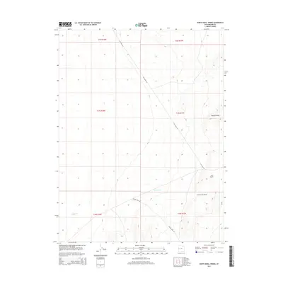 2014 Map of North Knoll Spring, 2014 Print