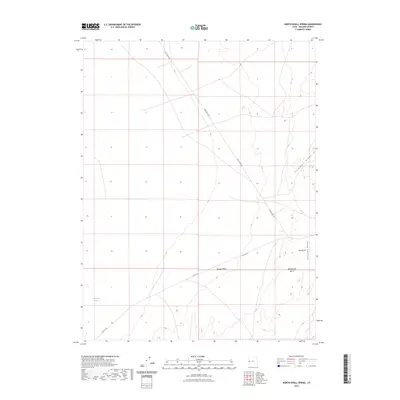 2023 Map of North Knoll Spring, 2023 Print