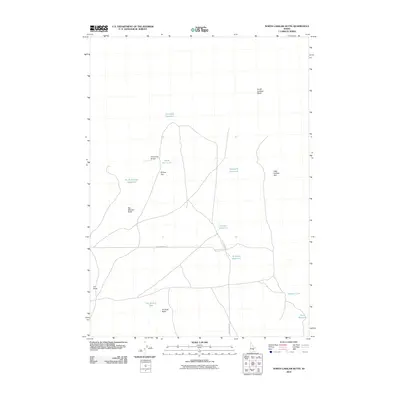 2010 Map of North Laidlaw Butte, 2010 Print