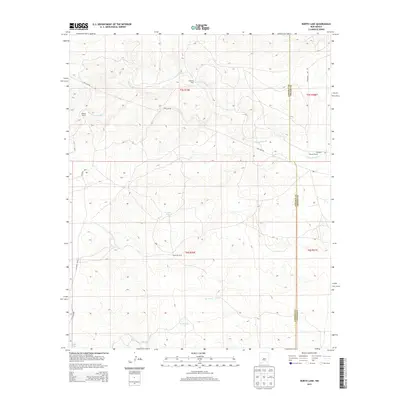 2013 Map of North Lake, 2013 Print