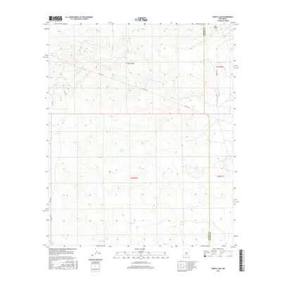 2017 Map of North Lake, 2017 Print