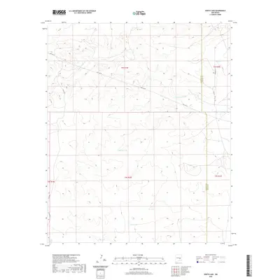 2020 Map of North Lake, 2020 Print