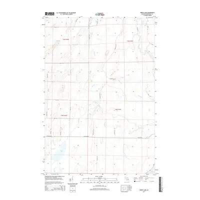 2014 Map of North Lake, 2014 Print