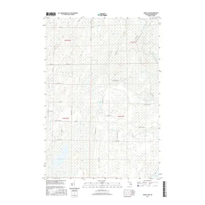 2017 Map of North Lake, 2017 Print