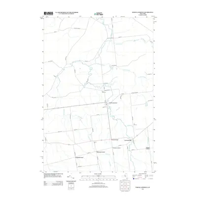 2013 Map of North Lawrence, 2013 Print