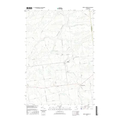 2016 Map of North Lawrence, 2016 Print