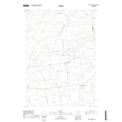 2019 Map of North Lawrence, 2019 Print