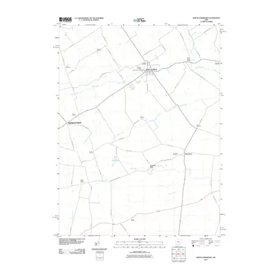 2010 Map of North Lewisburg, 2010 Print
