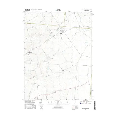 2016 Map of North Lewisburg, 2016 Print