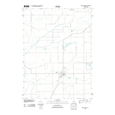 2010 Map of North Liberty, 2010 Print