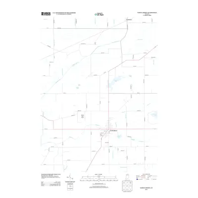 2013 Map of North Liberty, 2013 Print