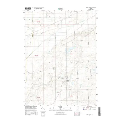 2016 Map of North Liberty, 2016 Print