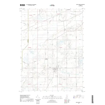 2019 Map of North Liberty, 2019 Print
