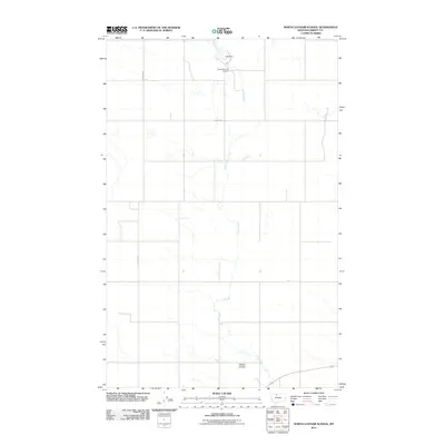 2011 Map of North Lothair School, 2011 Print