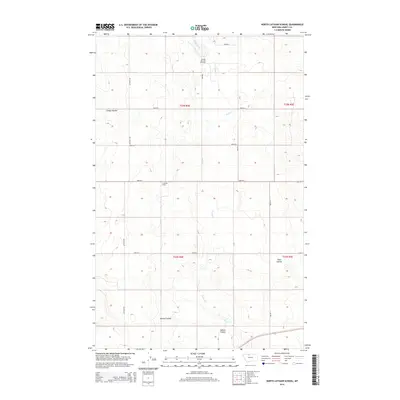 2014 Map of North Lothair School, 2014 Print