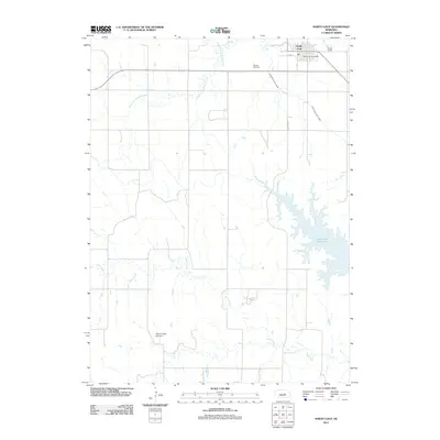 2011 Map of North Loup, 2011 Print