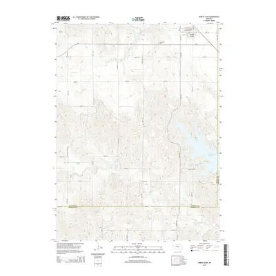 2014 Map of North Loup, 2014 Print