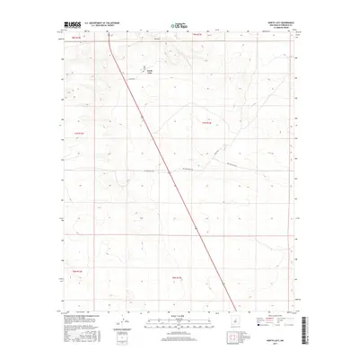 2017 Map of North Lucy, 2017 Print