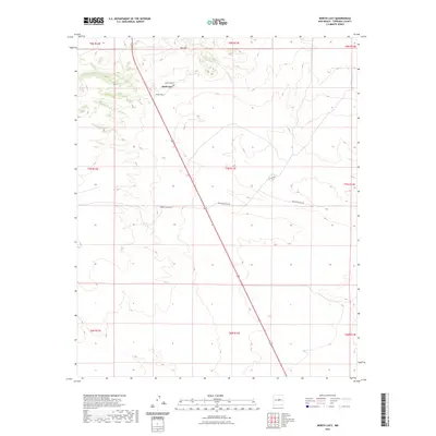 2023 Map of North Lucy, 2023 Print