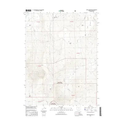 2016 Map of North Mamm Peak, 2016 Print