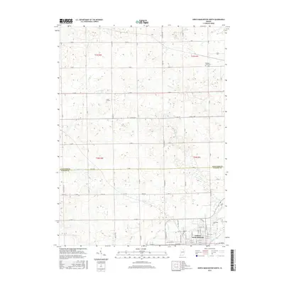 2016 Map of North Manchester North, 2016 Print