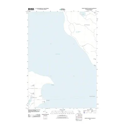 2011 Map of North Manitou Island, 2011 Print