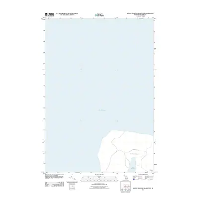 2011 Map of North Manitou Island OE N, 2011 Print