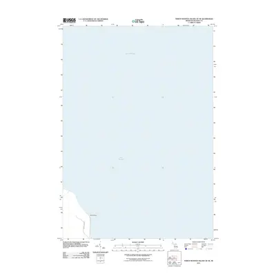 2011 Map of North Manitou Island OE NE, 2011 Print