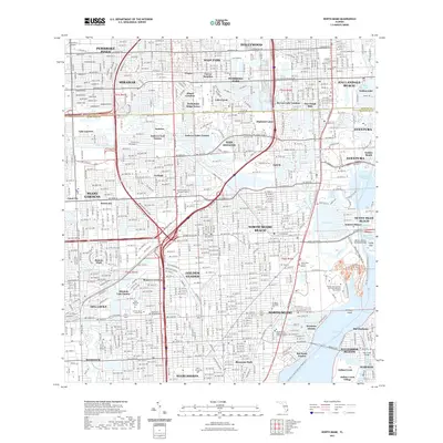 2021 Map of North Miami, 2021 Print