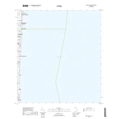 2018 Map of North Miami OE E, 2018 Print