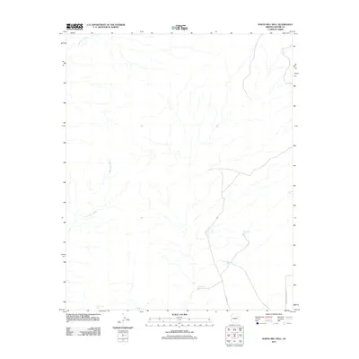 2011 Map of North Mill Well, 2011 Print