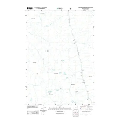 2011 Map of North Minam Meadows, 2011 Print