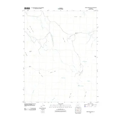 2010 Map of North Mountain, 2010 Print