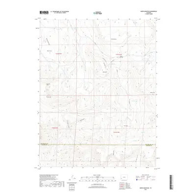 2019 Map of North Mountain, 2019 Print