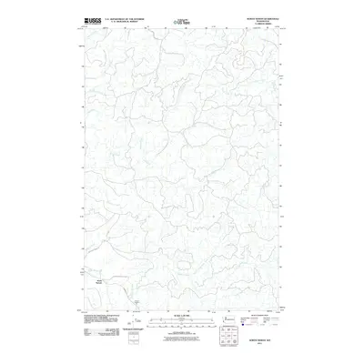 2011 Map of North Nemah, 2011 Print