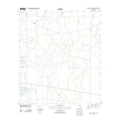 2012 Map of North of Allanton, 2012 Print
