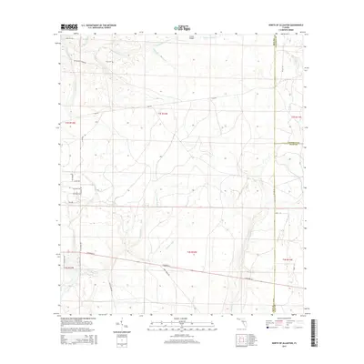 2015 Map of North of Allanton, 2015 Print
