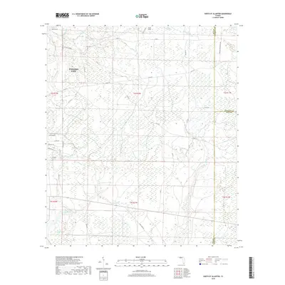2018 Map of North of Allanton, 2018 Print