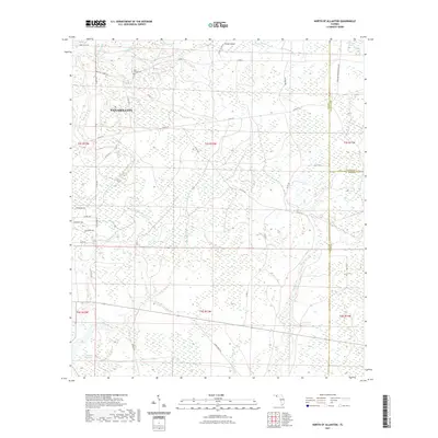 2021 Map of North of Allanton, 2021 Print