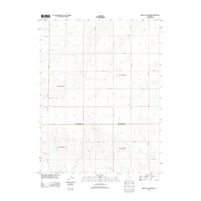 2013 Map of North of Big Spring, 2013 Print