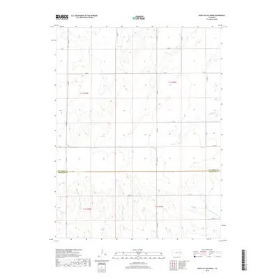 2019 Map of North of Big Spring, 2019 Print