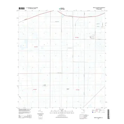 2015 Map of North of Bluefield, 2015 Print