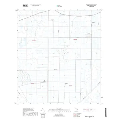 2018 Map of North of Bluefield, 2018 Print