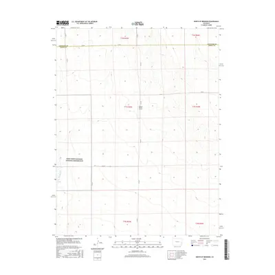 2016 Map of North of Brandon, 2016 Print