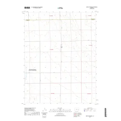 2019 Map of North of Brandon, 2019 Print