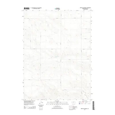 2014 Map of North of Bushnell, 2014 Print
